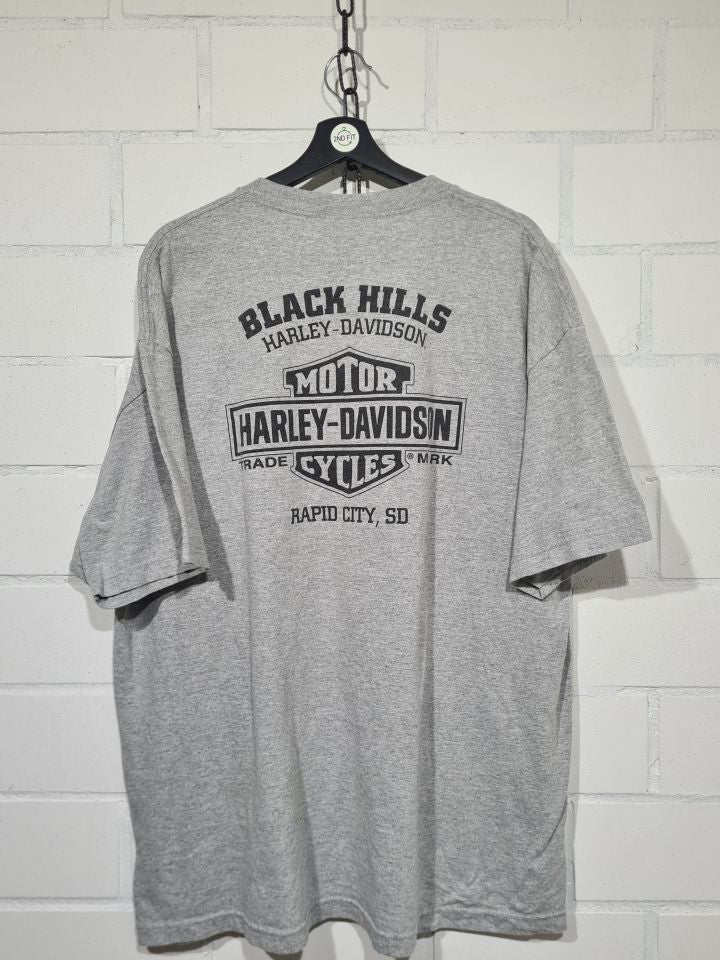 Harley Davidson T-Shirt Hellgrau Gr. XXL