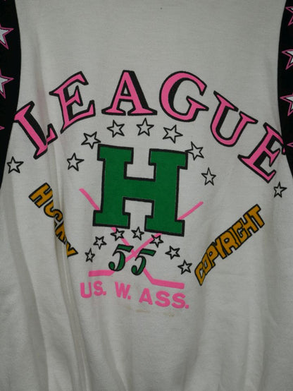 Vintage T-Shirt mit Hockey-Druck