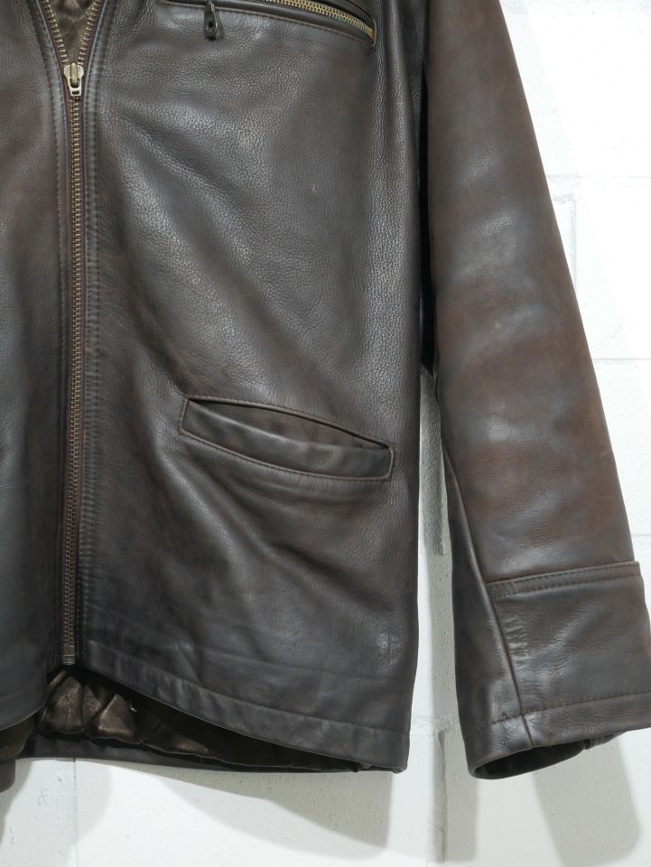 Vintage Leder Jacke Gr. S